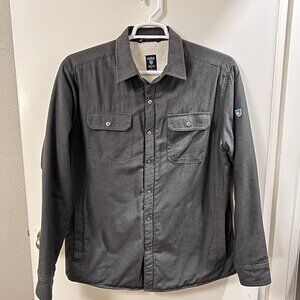 Kuhl Joyrydr Fleece Lined Shirt Jac / Carbon Grey / Large